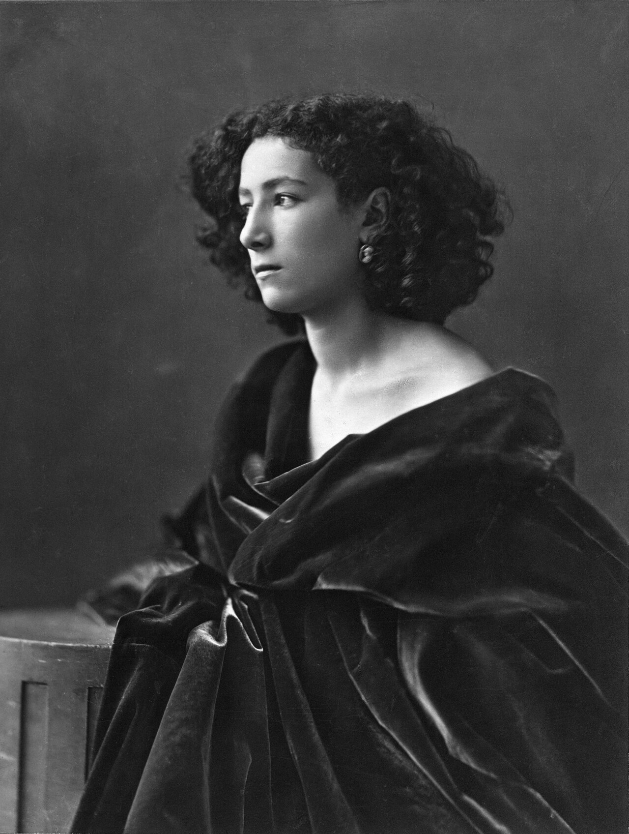 Nadar,莎拉·伯恩哈特,约 1864