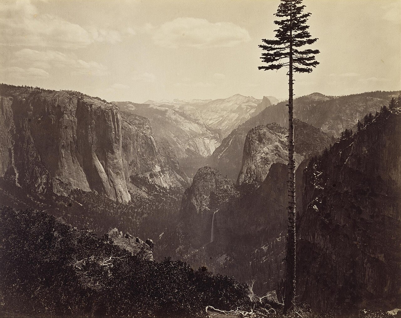 Carleton Watkins, Yosemite Valley, ca. 1865